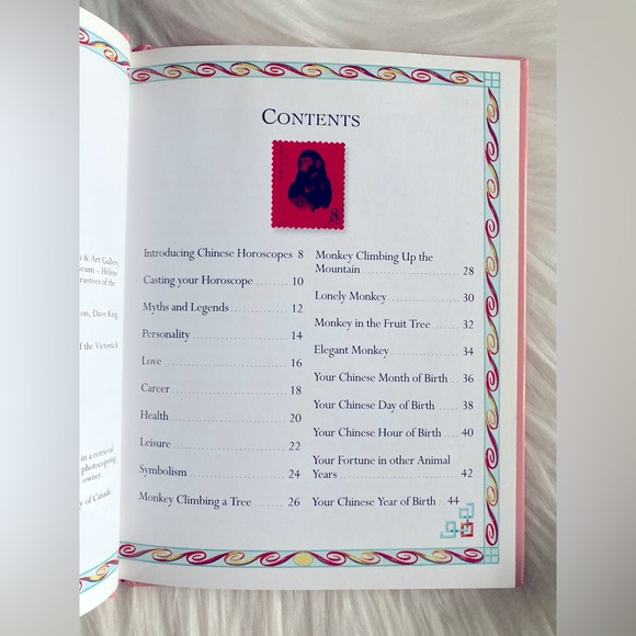 Year of the Monkey Chinese Horoscopes Library by Kwok Man-Ho Hardcover 1994 - Picture 4 of 6